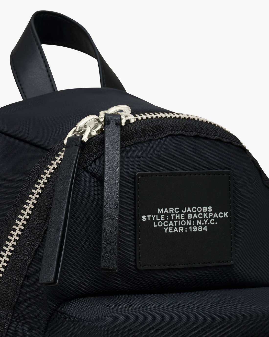 Marc Jacobs The Biker Nylon Medium Backpack Black BAGS