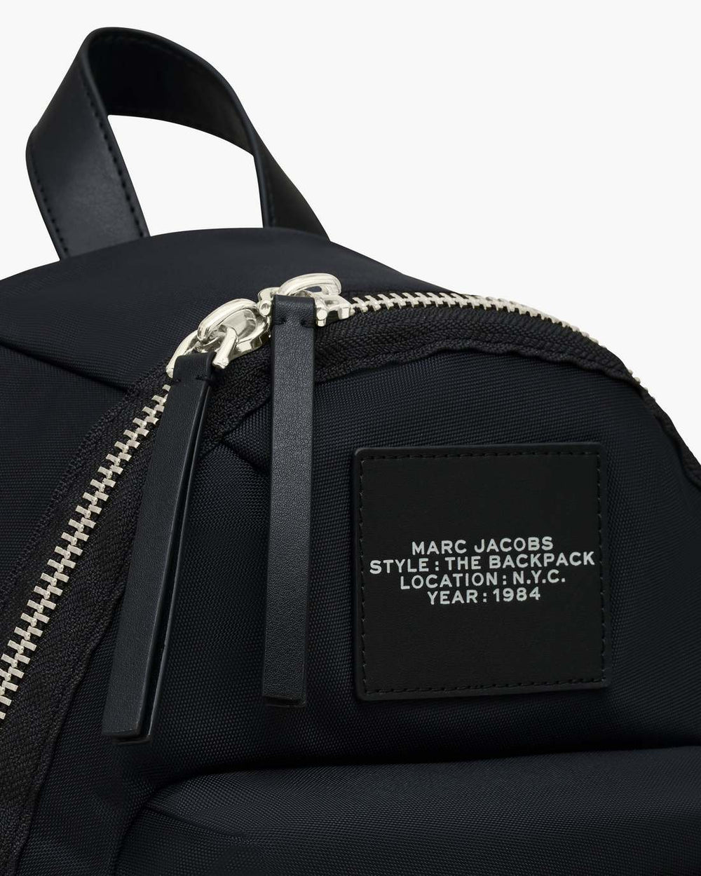 Marc Jacobs The Biker Nylon Medium Backpack Black BAGS
