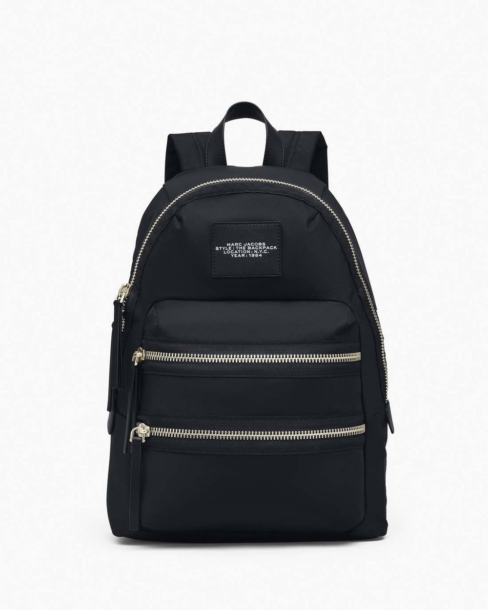 Marc Jacobs The Biker Nylon Large Backpack Black BAGS