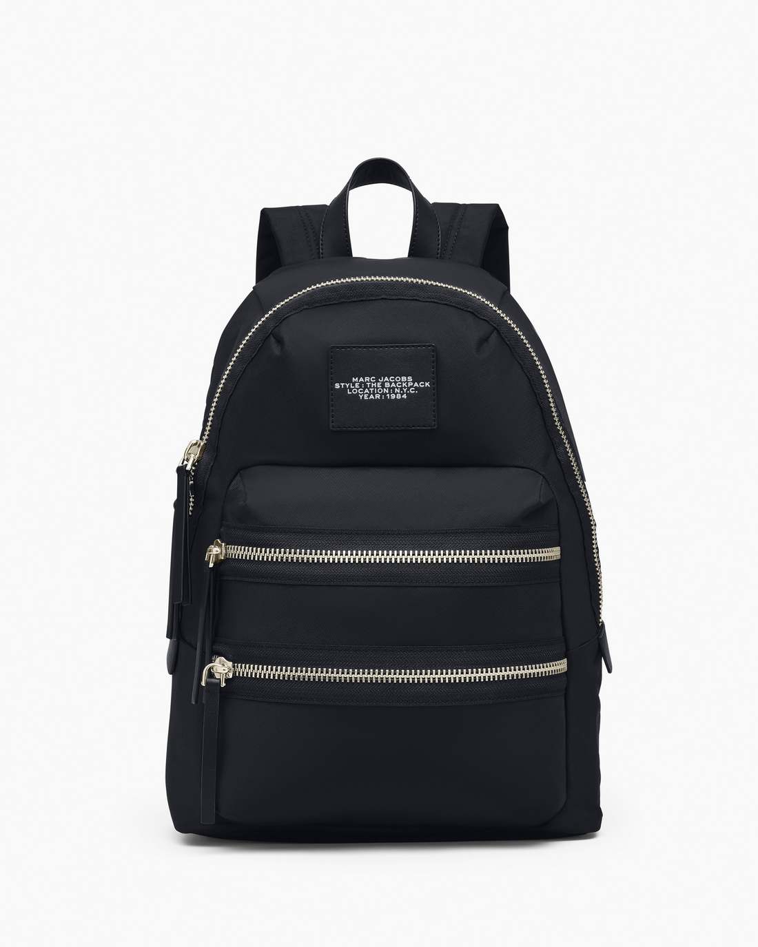 Marc Jacobs The Biker Nylon Large Backpack Black BAGS