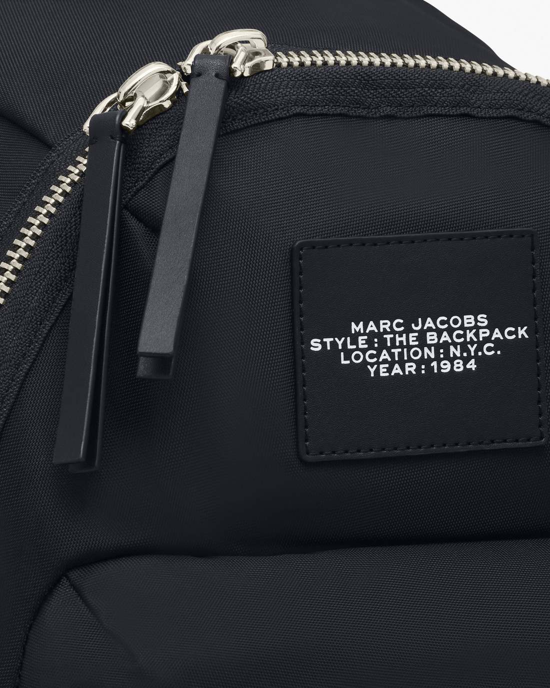 Marc Jacobs The Biker Nylon Large Backpack Black BAGS