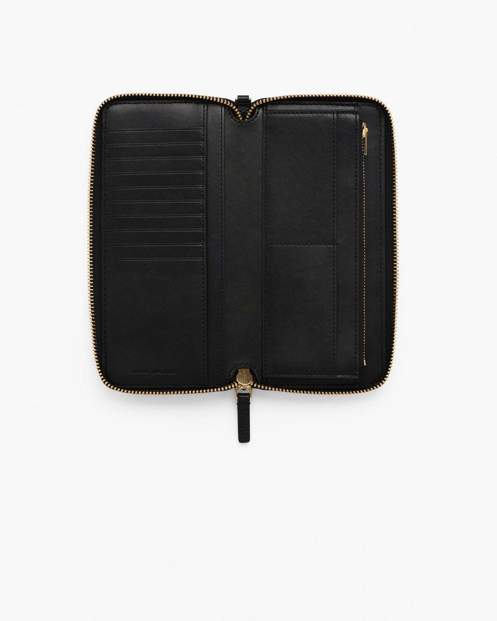 Marc Jacobs The Leather Continental Wallet Black WALLETS