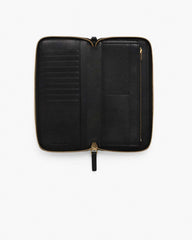 Marc Jacobs The Leather Continental Wallet Black WALLETS