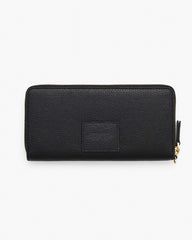 Marc Jacobs The Leather Continental Wallet Black WALLETS