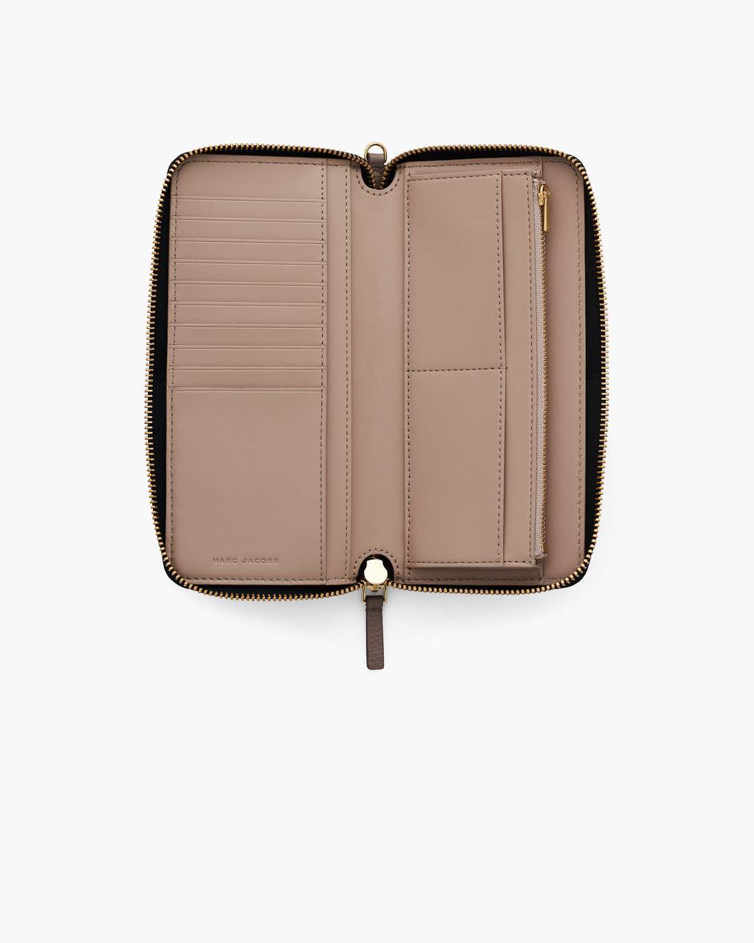 Marc Jacobs The Leather Continental Wallet Cement WALLETS
