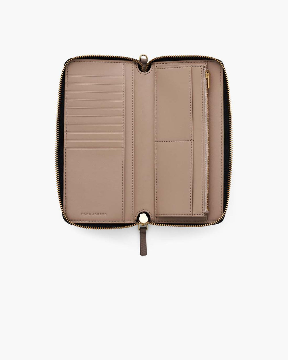 Marc Jacobs The Leather Continental Wallet Cement WALLETS