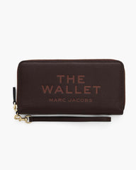 Marc Jacobs The Leather Continental Wallet Ganache WALLETS