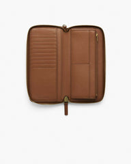 Marc Jacobs The Leather Continental Wallet Argan Oil WALLETS