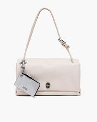 Marc Jacobs The Coated Glitter Everyday Top Zip Charm Wallet Silver WALLETS|ACCESSORIES|NEW ARRIVALS