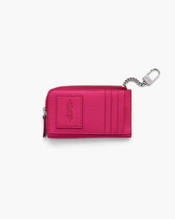 Marc Jacobs The Leather Top Zip Multi Wallet Raspberry Pink WALLETS