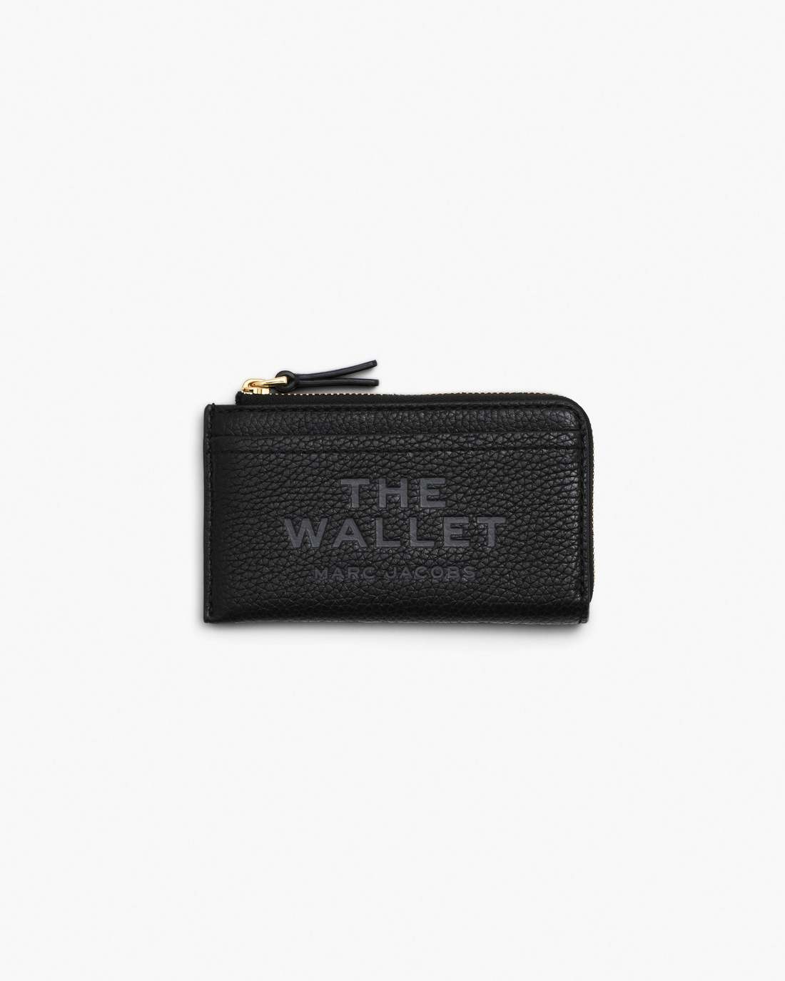 Marc Jacobs The Leather Top Zip Multi Wallet Black WALLETS