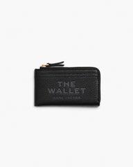 Marc Jacobs The Leather Top Zip Multi Wallet Black WALLETS