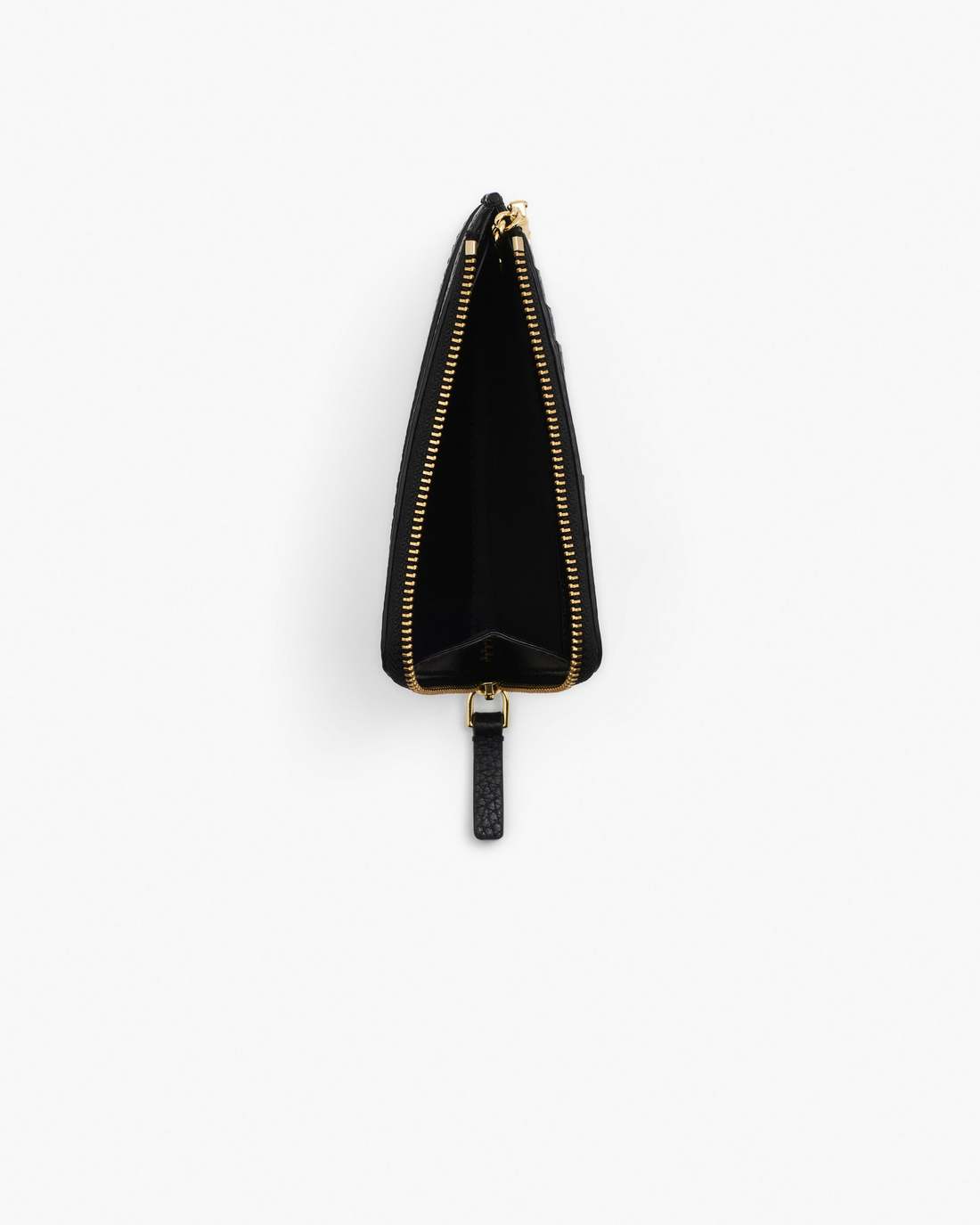 Marc Jacobs The Leather Top Zip Multi Wallet Black WALLETS