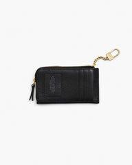 Marc Jacobs The Leather Top Zip Multi Wallet Black WALLETS