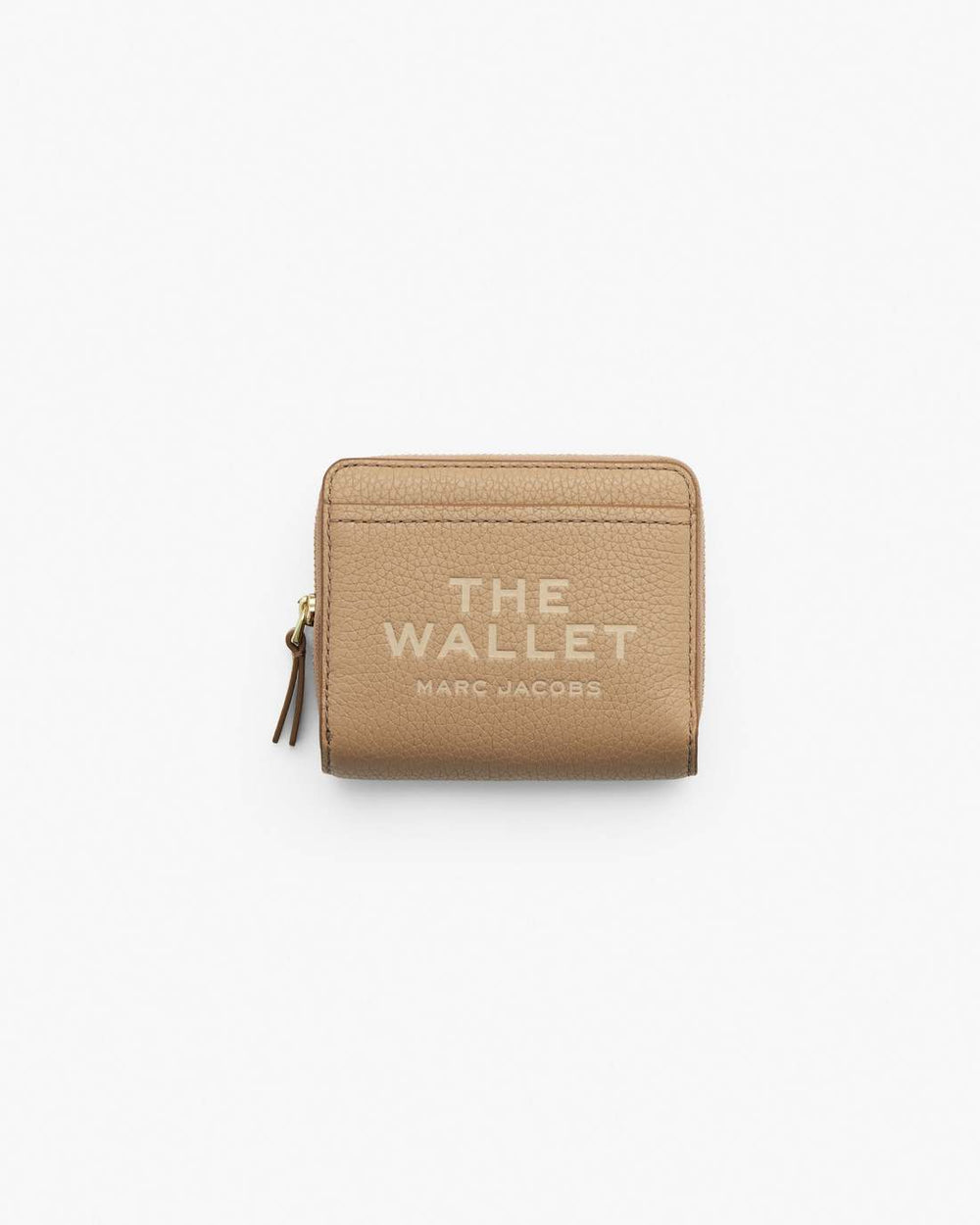 Marc Jacobs The Leather Mini Compact Wallet Camel WALLETS