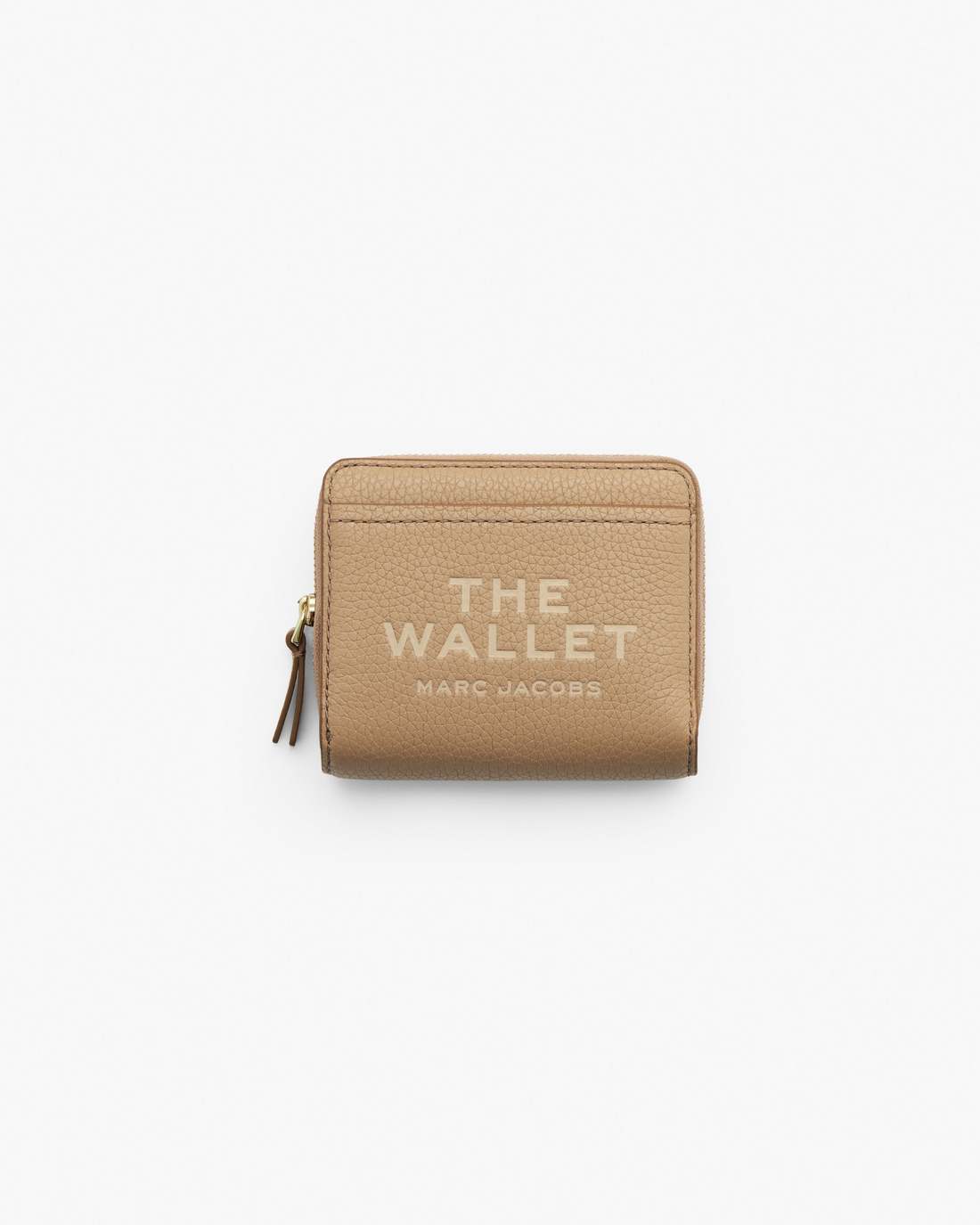 Marc Jacobs The Leather Mini Compact Wallet Camel WALLETS