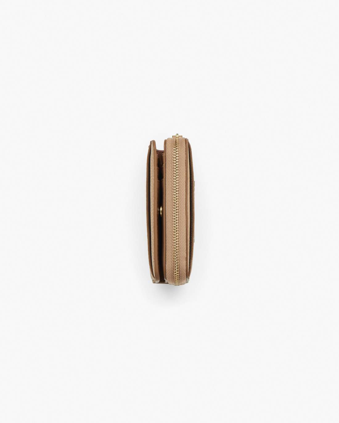 Marc Jacobs The Leather Mini Compact Wallet Camel WALLETS