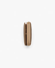 Marc Jacobs The Leather Mini Compact Wallet Camel WALLETS