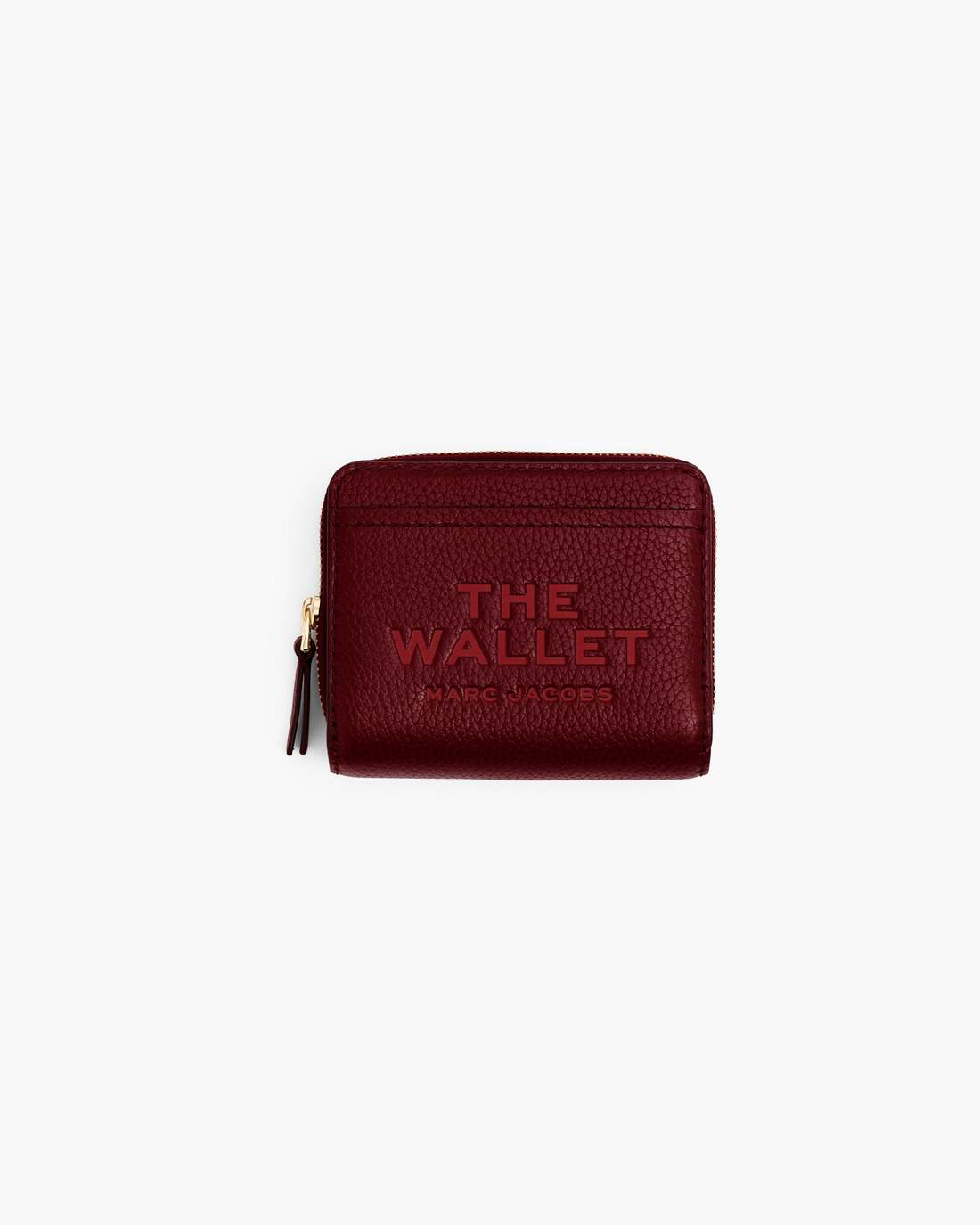 Marc Jacobs The Leather Mini Compact Wallet Cherry WALLETS