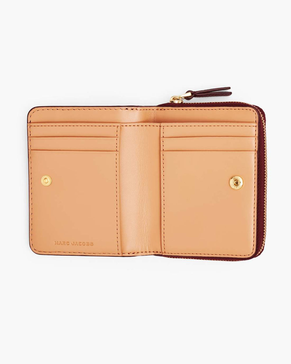 Marc Jacobs The Leather Mini Compact Wallet Cherry WALLETS