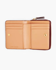 Marc Jacobs The Leather Mini Compact Wallet Cherry WALLETS