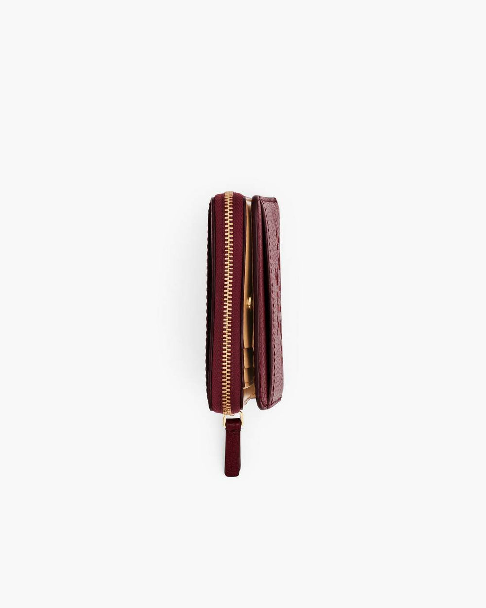 Marc Jacobs The Leather Mini Compact Wallet Cherry WALLETS