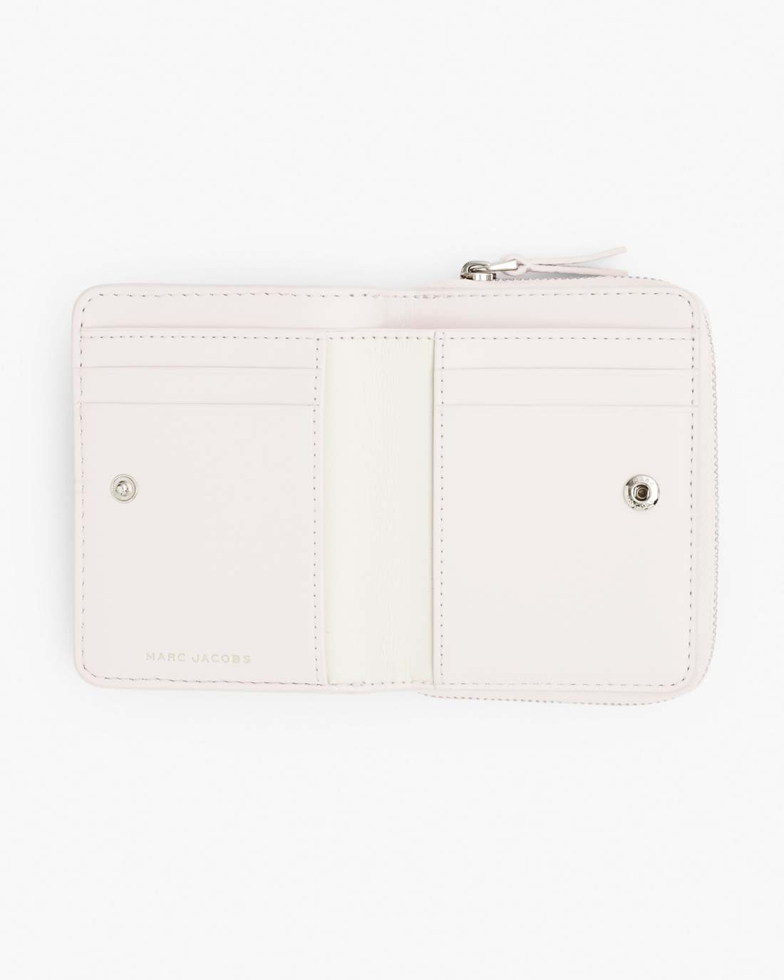 Marc Jacobs The Leather Mini Compact Wallet Cotton WALLETS