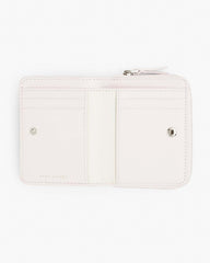 Marc Jacobs The Leather Mini Compact Wallet Cotton WALLETS