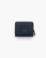 Marc Jacobs The Leather Mini Compact Wallet Blue Sea WALLETS