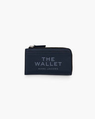 Marc Jacobs The Leather Top Zip Multi Wallet Blue Sea WALLETS