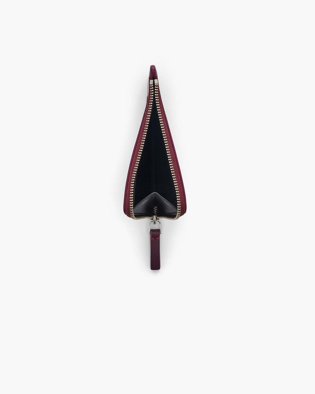 Marc Jacobs The Top Zip Charm Wallet Dark Plum WALLETS|ACCESSORIES