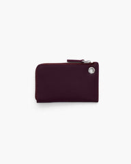 Marc Jacobs The Top Zip Charm Wallet Dark Plum WALLETS|ACCESSORIES