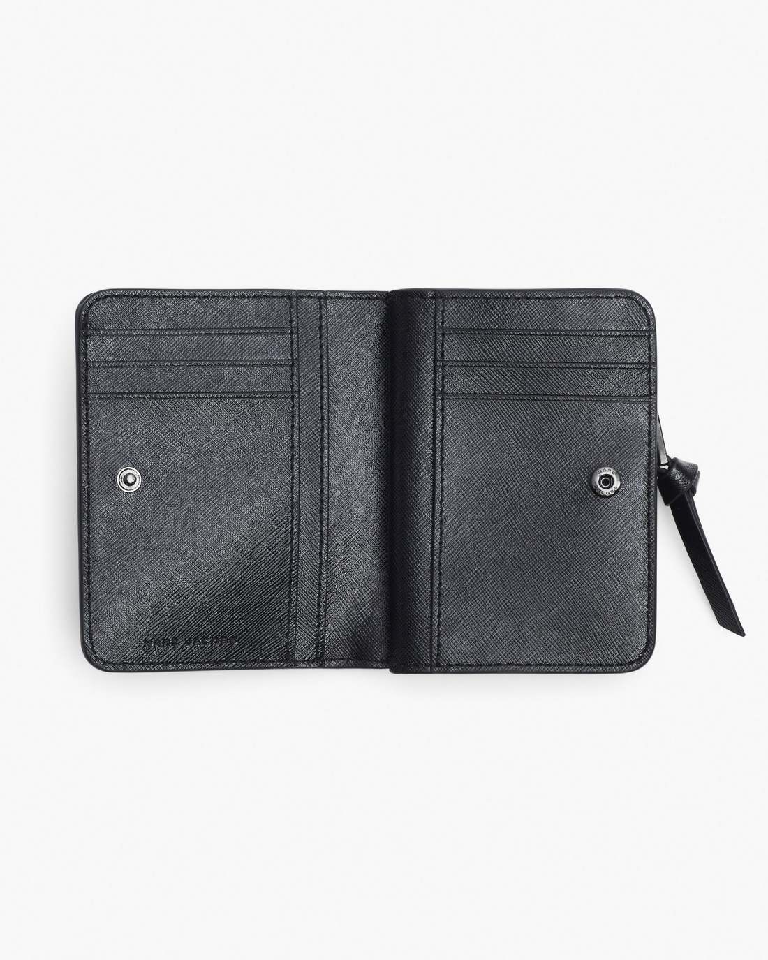 Marc Jacobs The Utility Snapshot DTM Mini Compact Wallet Black WALLETS