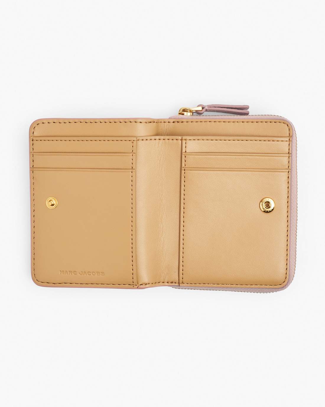 Marc Jacobs The Leather Mini Compact Wallet Rose WALLETS