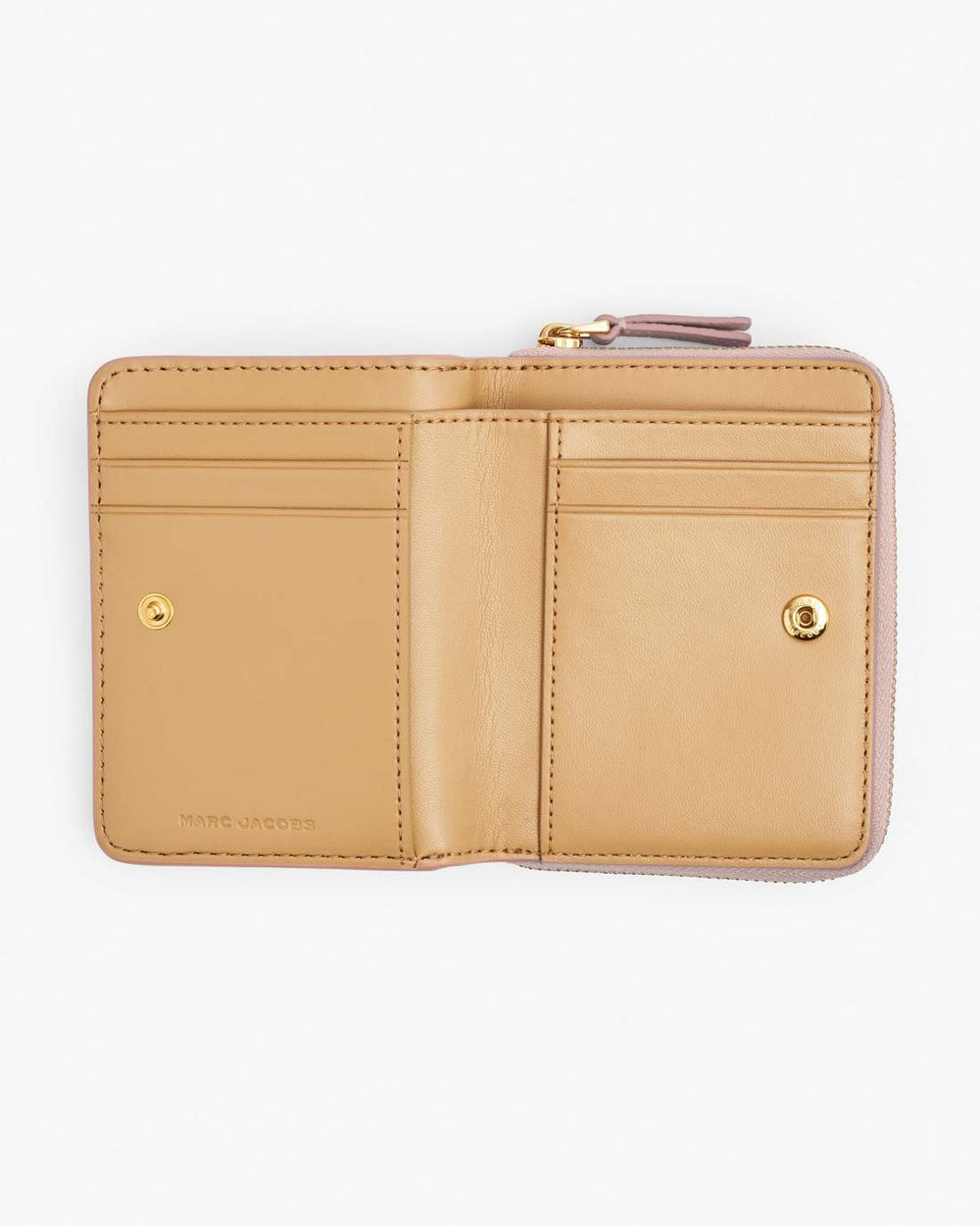 Marc Jacobs The Leather Mini Compact Wallet Rose WALLETS