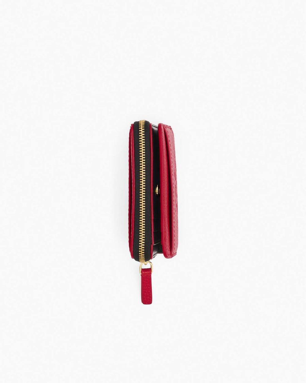 Marc Jacobs The Leather Mini Compact Wallet True Red WALLETS