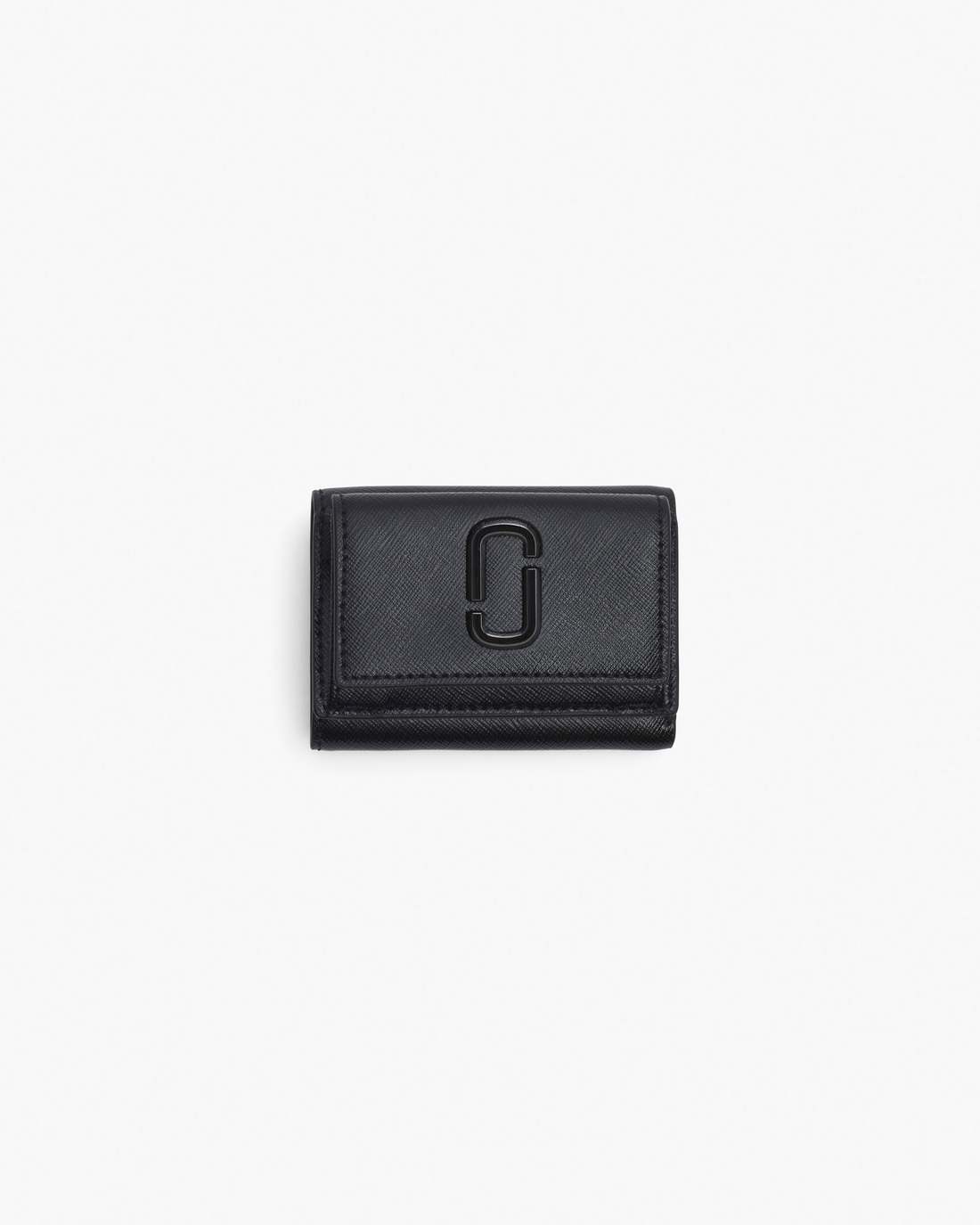 Marc Jacobs The Utility Snapshot DTM Mini Trifold Wallet Black WALLETS
