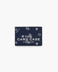 Marc Jacobs The Bandana Card Case Navy Multi WALLETS|NEW ARRIVALS