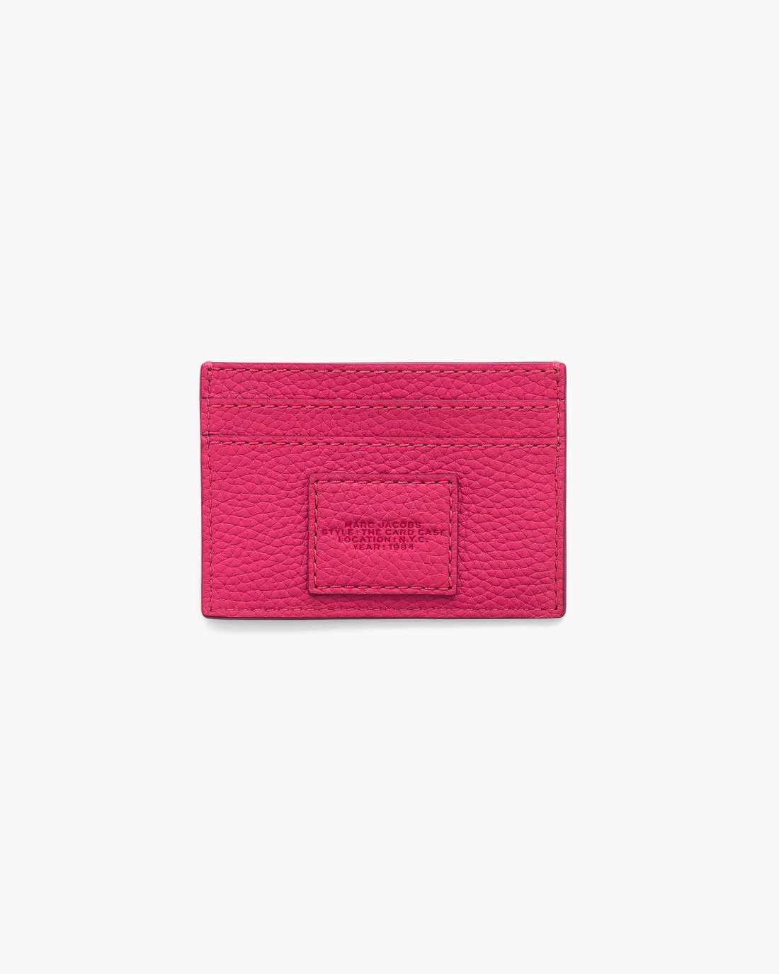 Marc Jacobs The Leather Card Case Raspberry Pink WALLETS