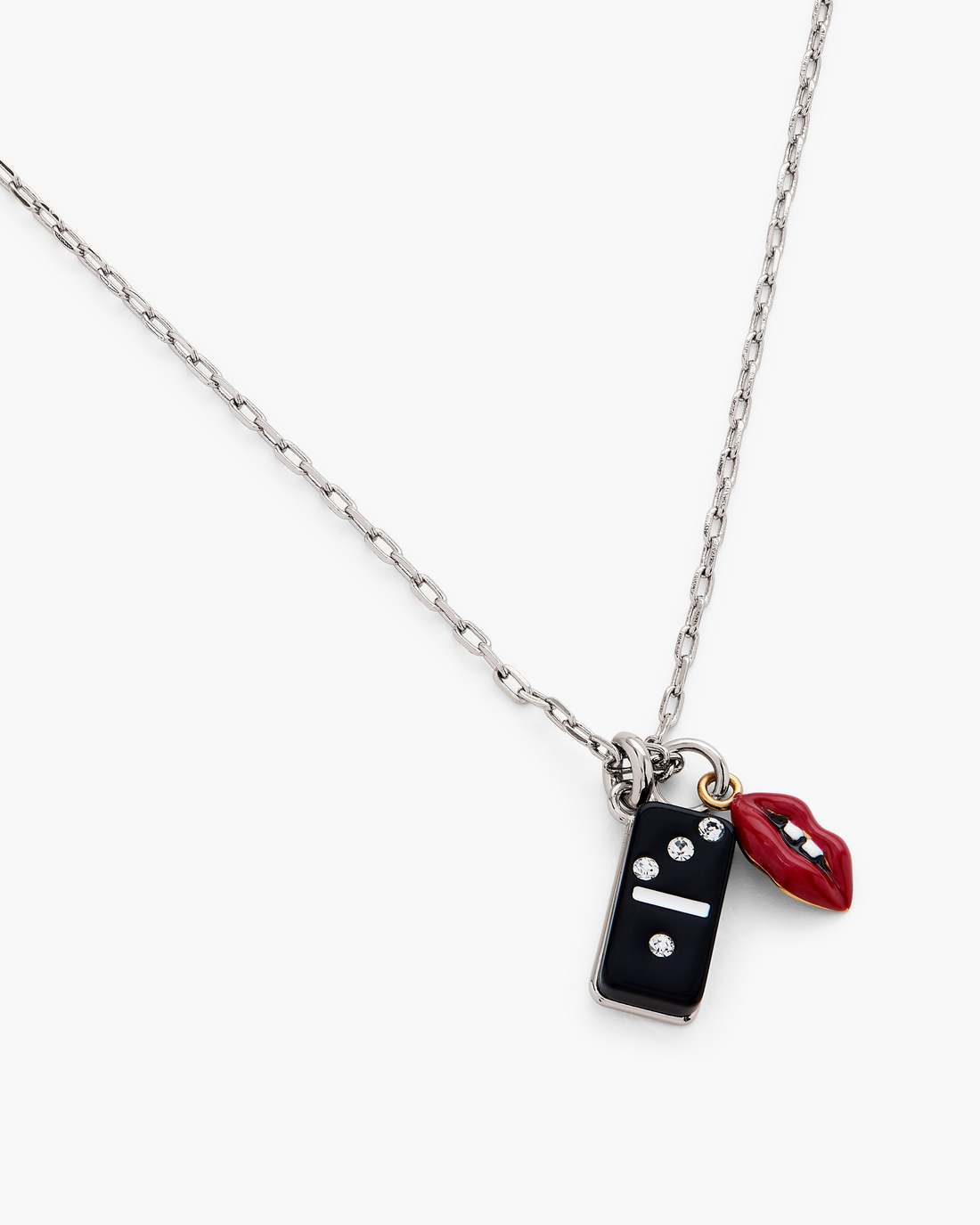 Marc Jacobs The Trinket Pendant Necklace Silver/Multi JEWELRY|NEW ARRIVALS