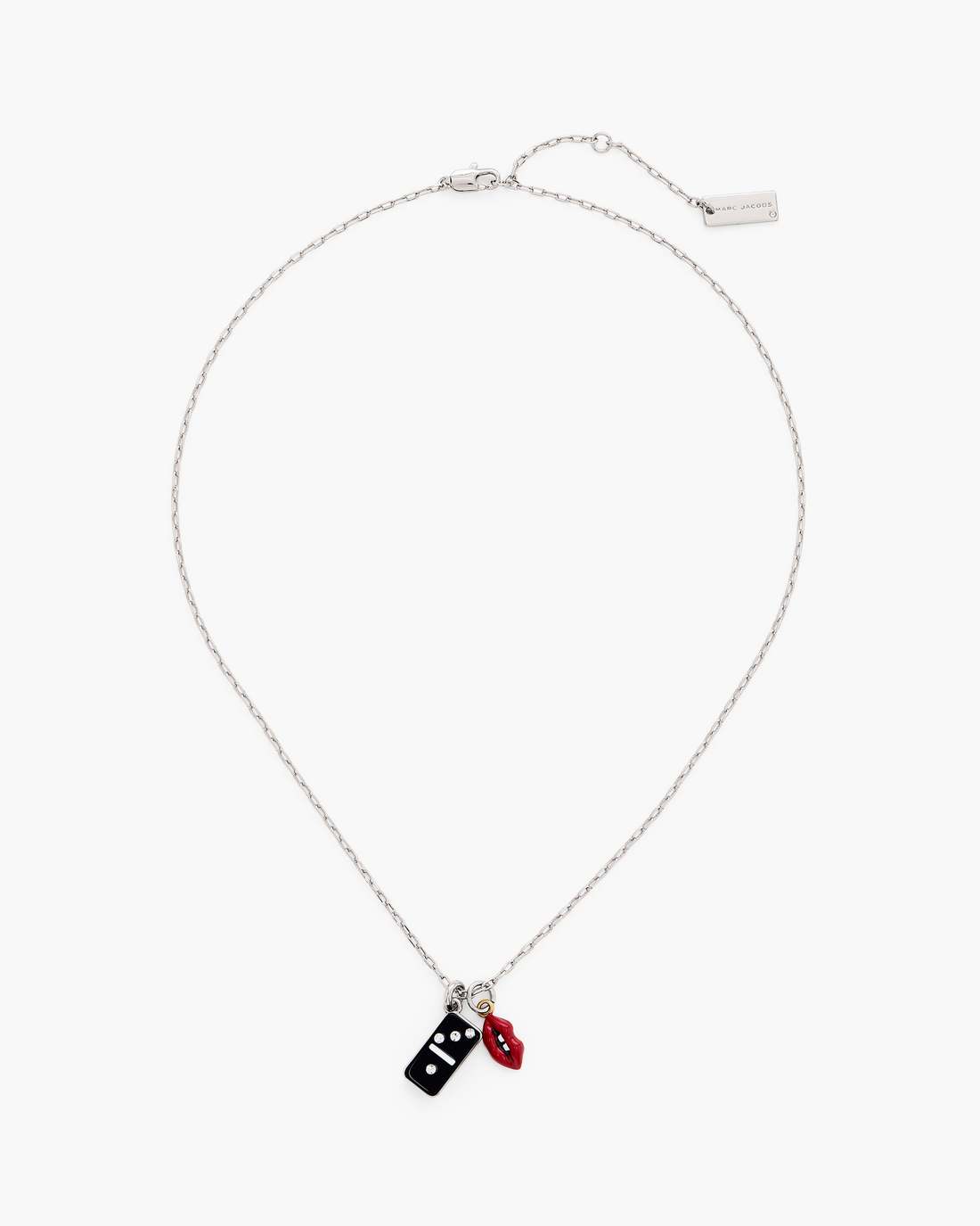 Marc Jacobs The Trinket Pendant Necklace Silver/Multi JEWELRY|NEW ARRIVALS