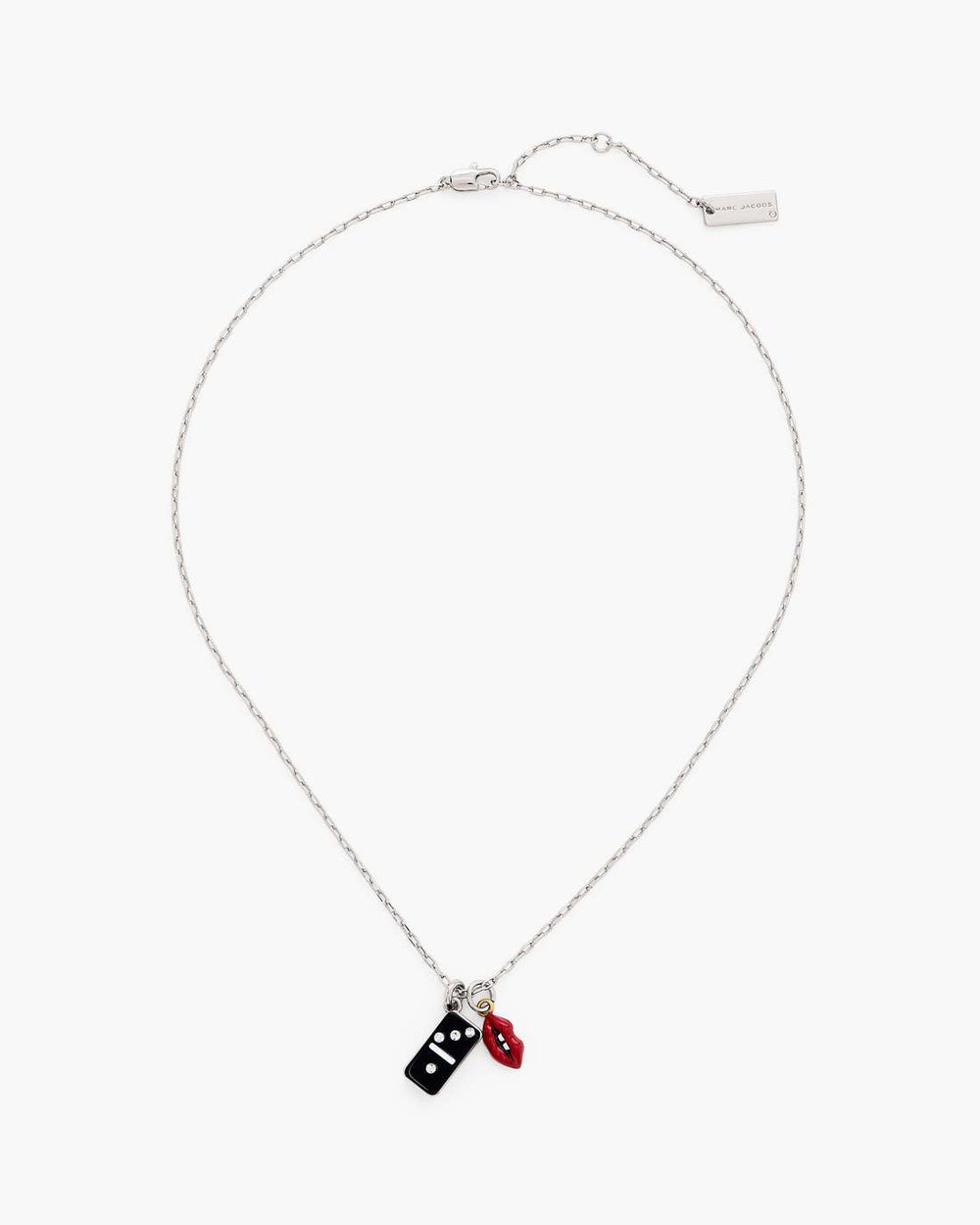 Marc Jacobs The Trinket Pendant Necklace Silver/Multi JEWELRY|NEW ARRIVALS