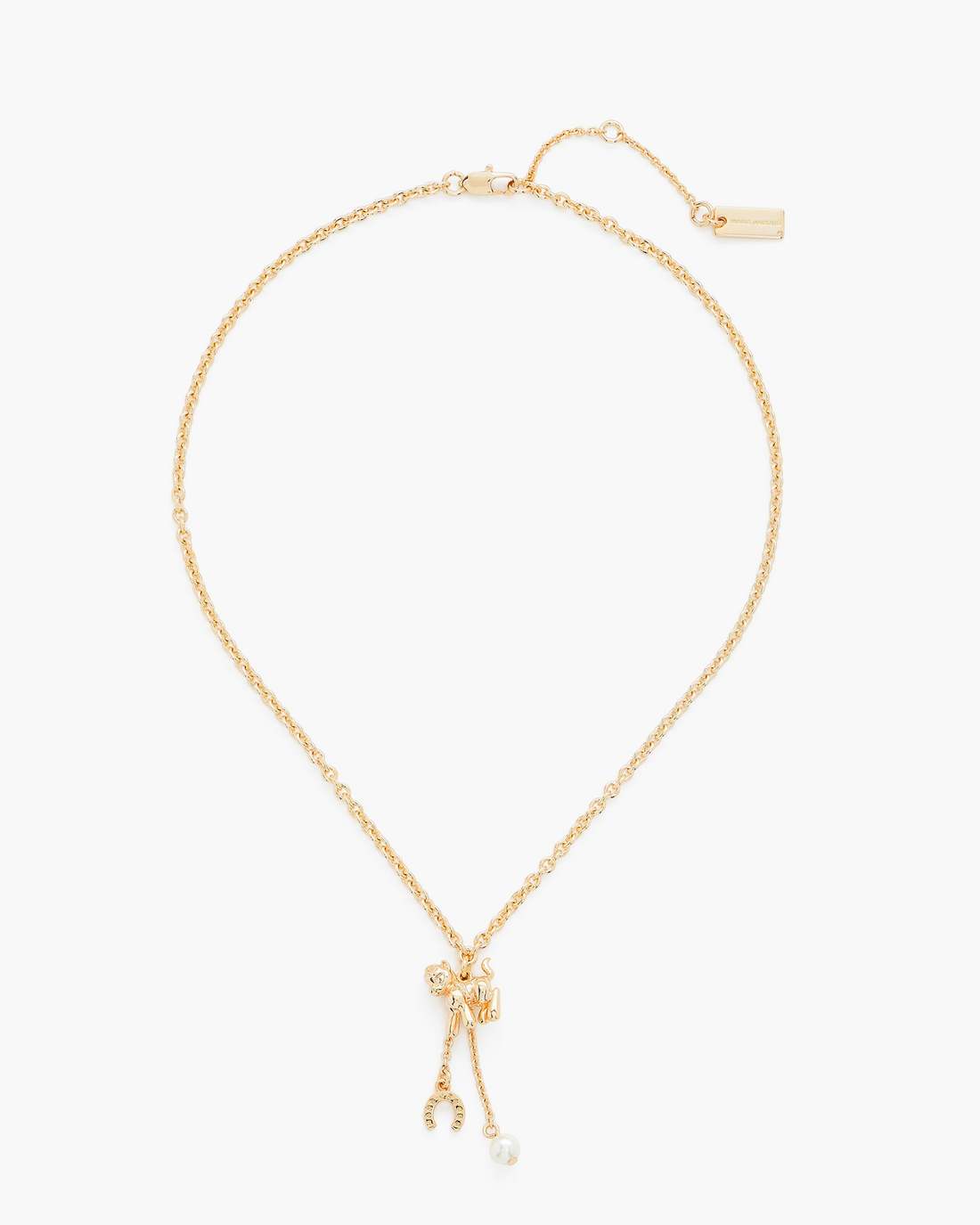 Marc Jacobs The Year Of The Horse Necklace Gold JEWELRY