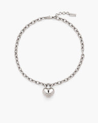 Marc Jacobs The Heart Balloon Necklace Light Antique Silver JEWELRY|NEW ARRIVALS