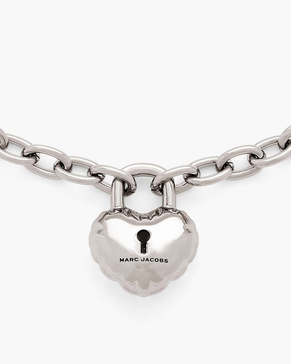 Marc Jacobs The Heart Balloon Necklace Light Antique Silver JEWELRY|NEW ARRIVALS