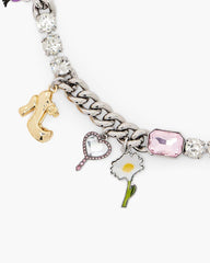 Marc Jacobs The Dollhouse Charm Necklace Silver/Multi JEWELRY