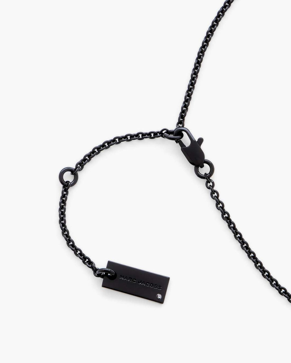 Marc Jacobs The Daisy Pave Necklace Black/Black Crystal JEWELRY