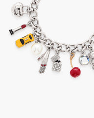 Marc Jacobs The Trinket Charm Bracelet Silver/Multi JEWELRY|NEW ARRIVALS