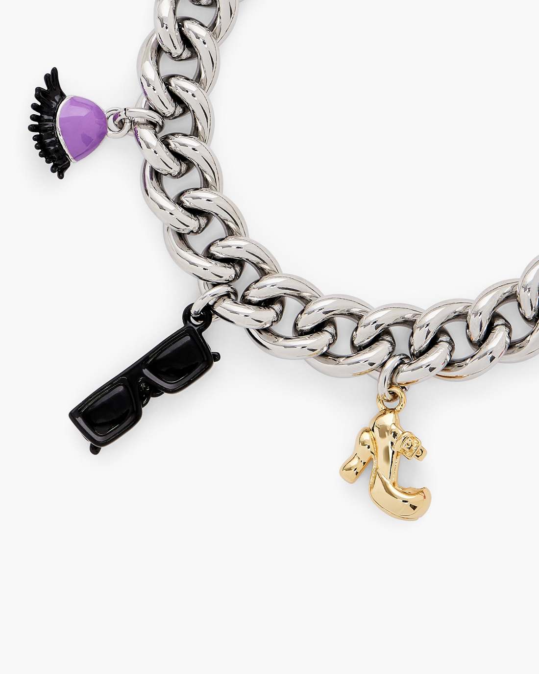 Marc Jacobs The Dollhouse Charm Bracelet Silver/Multi JEWELRY