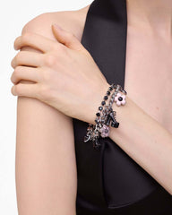 Marc Jacobs The Mini Icon Dot Charm Bracelet Silver/Multi JEWELRY